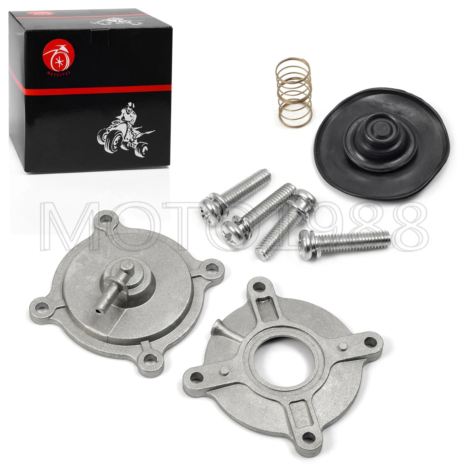 Petcock Cover Valve Diaphragm Set for Honda Shadow VLX 600 VT600 (1999–2007)