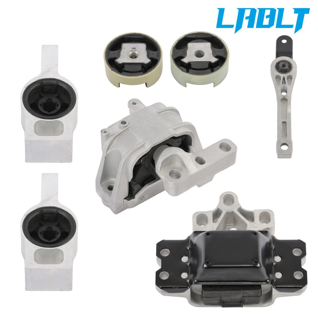 7PCS Motor & Trans Mount Set for Volkswagen CC (2009–2017)