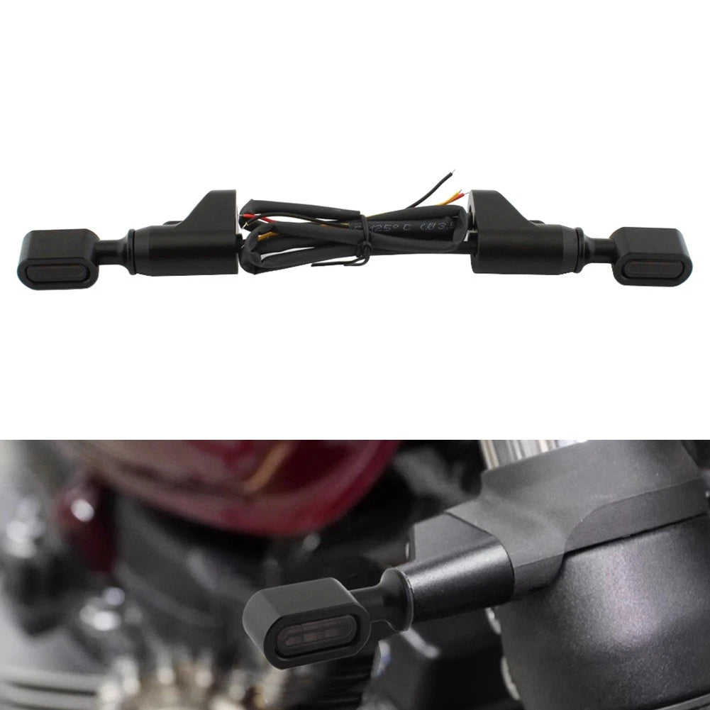 Smoke Turn Signal Light Indicator Lamp for Triumph T100 T120 (2016–2023)