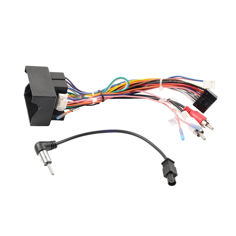 16Pin Stereo Radio Wiring Harness Power Cable for BMW 3 Series E90 (2004–2011)