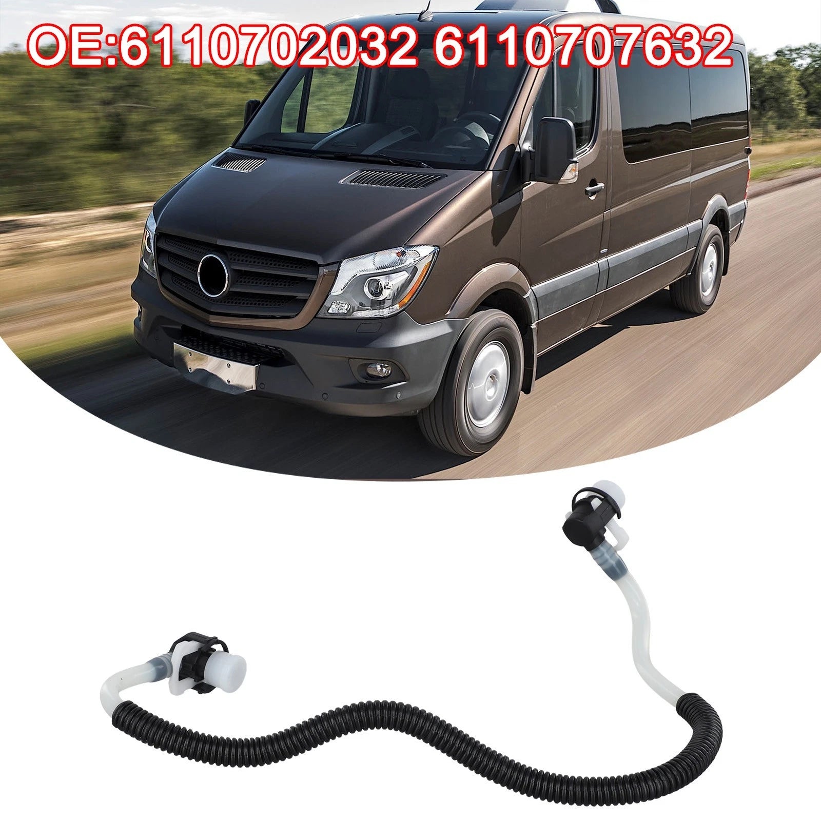 Replacement Fuel Pipe Hose for Mercedes Vito, Sprinter (2003–2018)