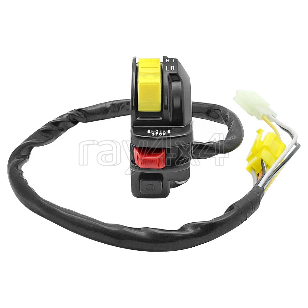 Handlebar Start Stop Kill Switch for Suzuki LT230GE LT250EF LTF230 (1985–1998)