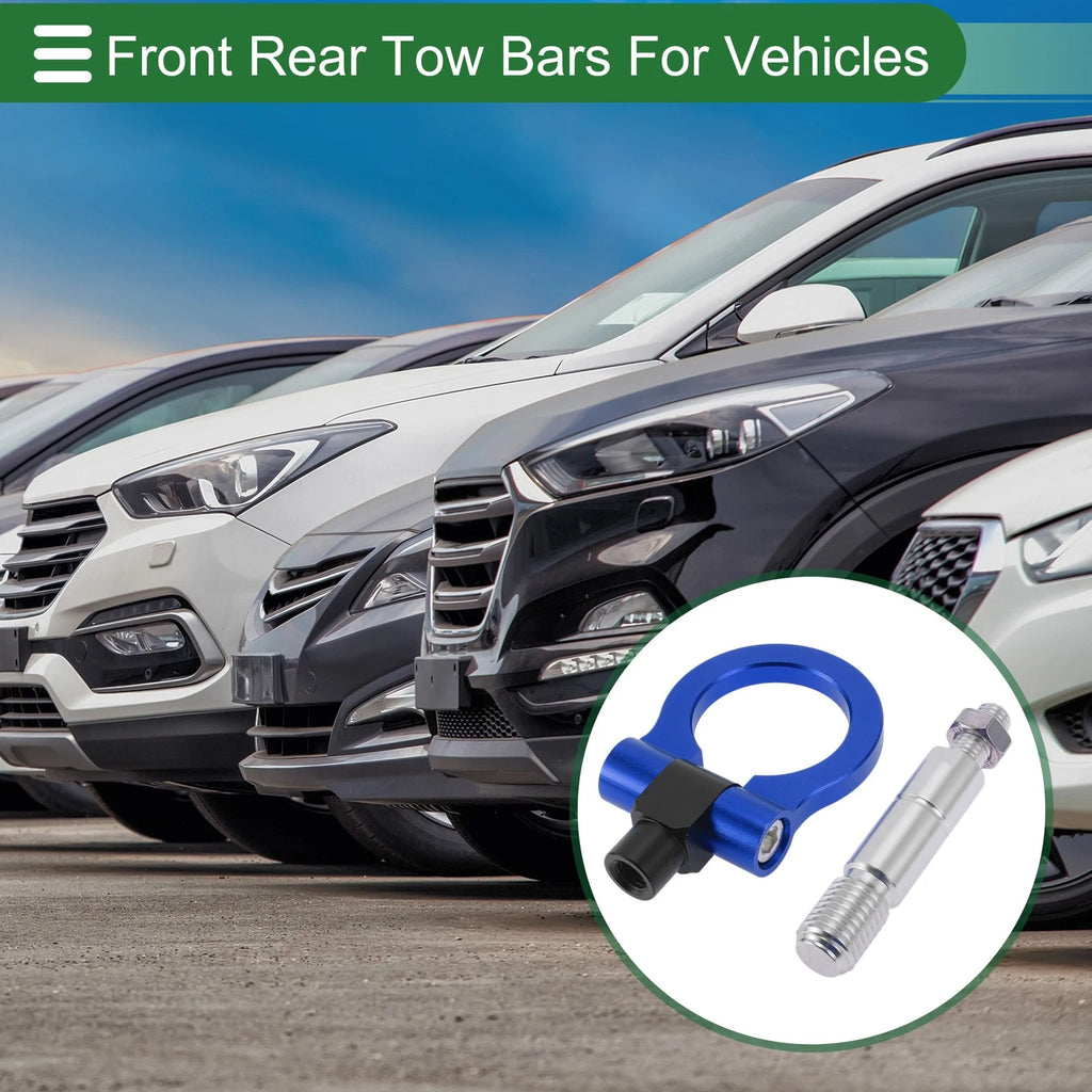 Tow Hook Front Rear Replacement for Mazda RX8 2003-2008 Aluminum Alloy