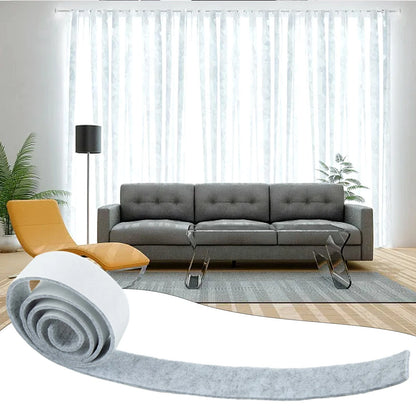 Felt Furniture Pad Strip for Scratch Protection (1 Meter Length)