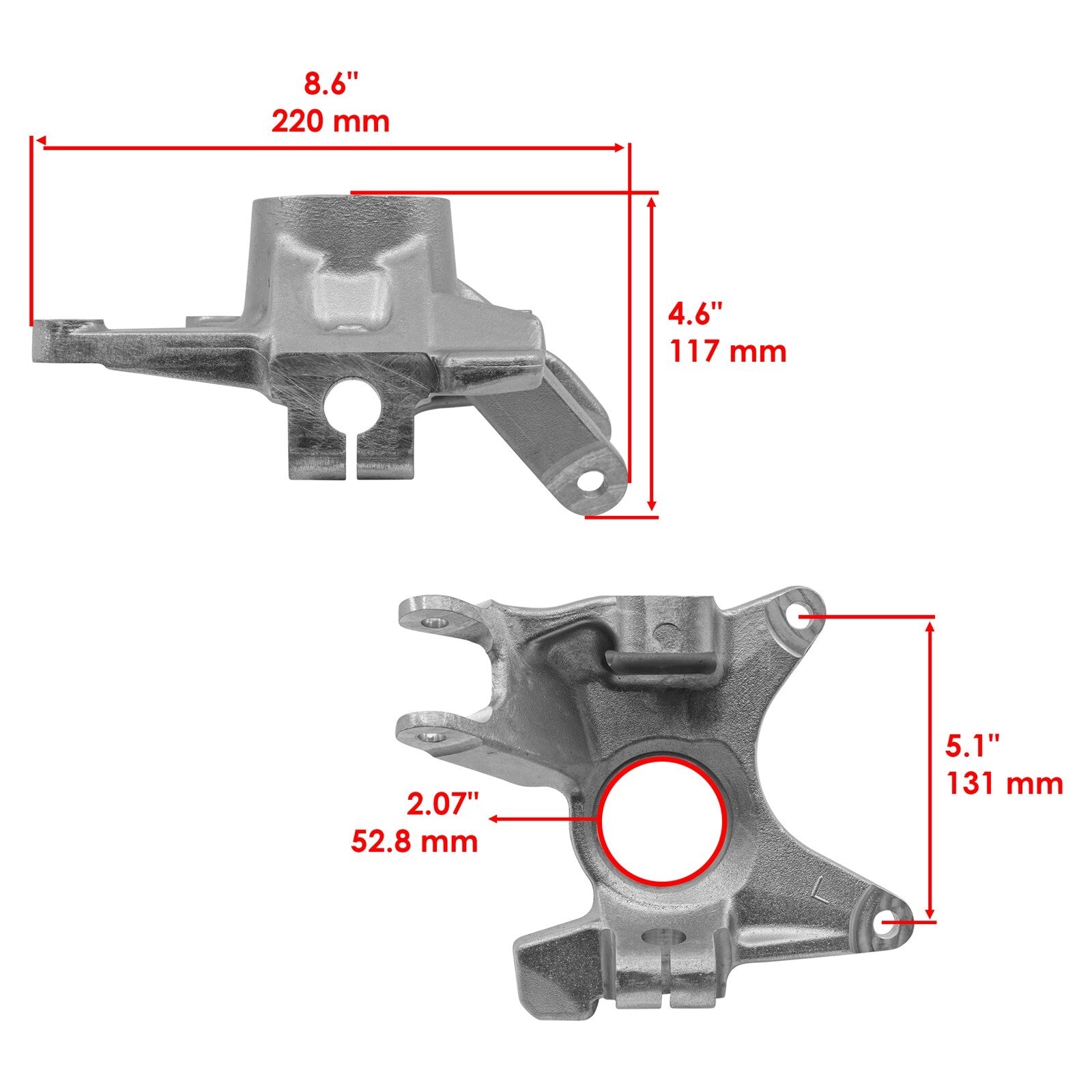 Front Left Knuckle Ball Bearing and Circlip for Can-Am Defender Max (2022–2026)