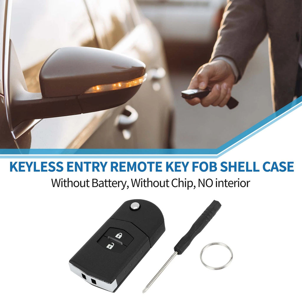Keyless Entry Remote Key Shell Case for Mazda CX-7 CX-9 (2006–2012)