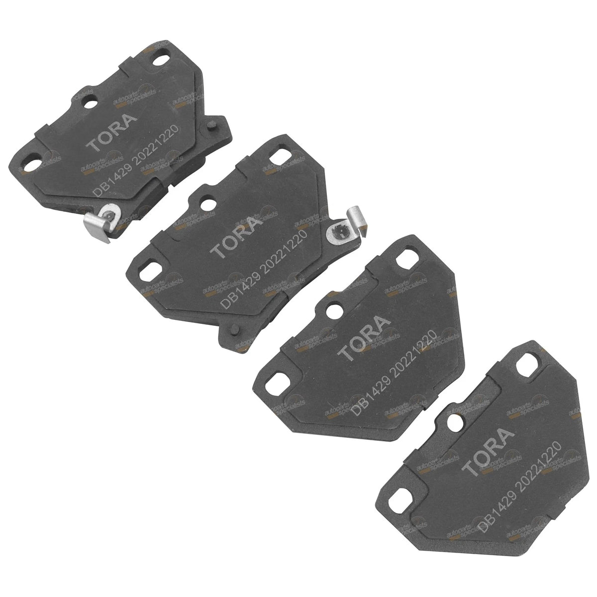 Rear Ceramic Brake Pad Set for Toyota Celica ZZT231R (1999–2005) 2ZZ-GE