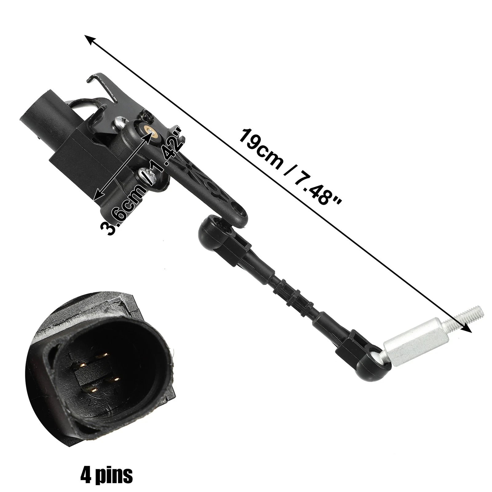 Front Left Height Level Sensor Replacement for Audi A6 2.0L (2016–2018)