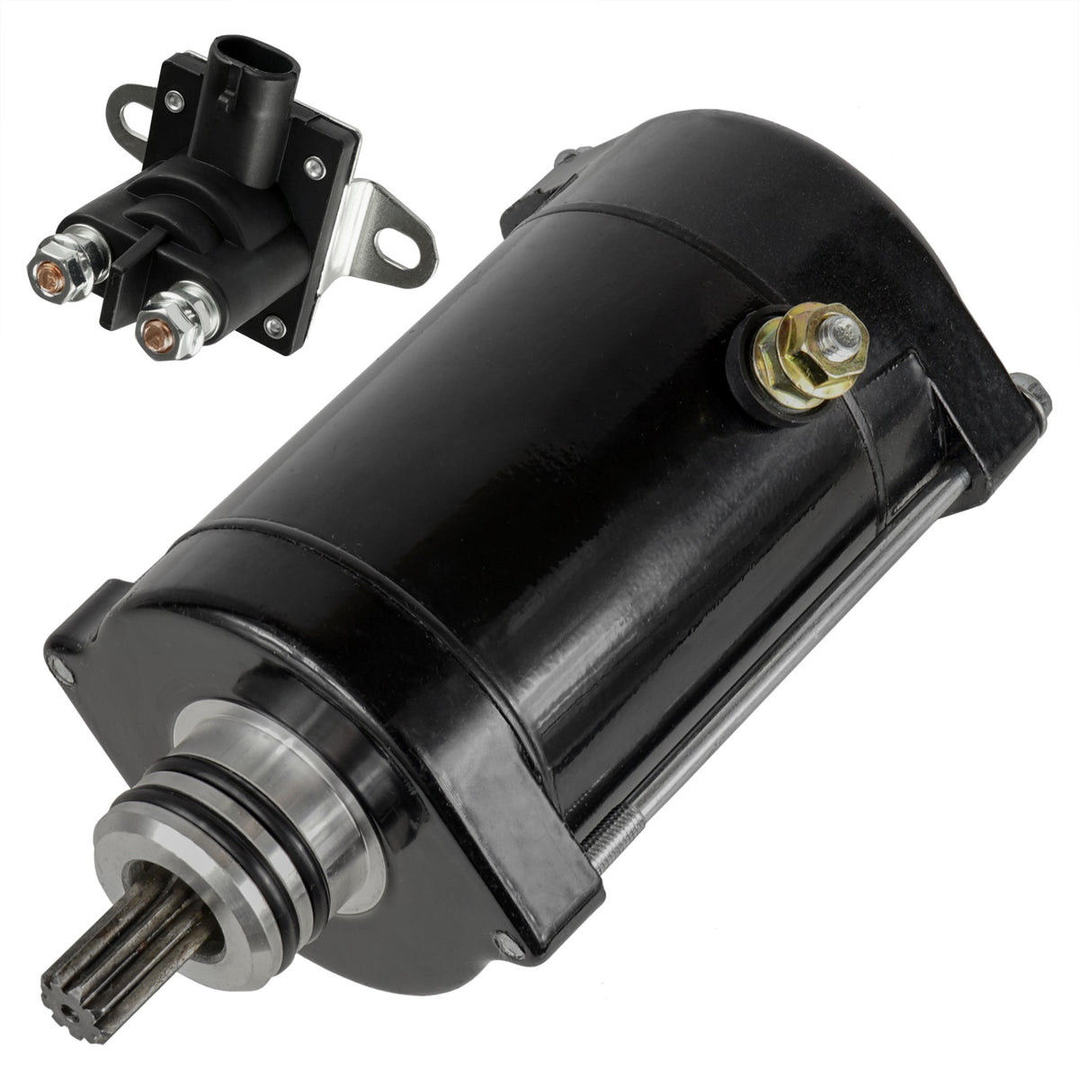 Starter Motor & Relay Solenoid for Seadoo XP DI 951 (1998–2004)