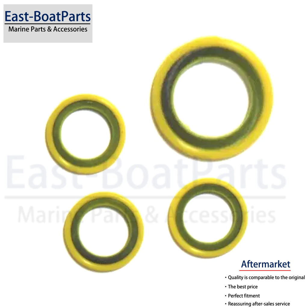 Drain Plug Seal & Gaskets for Mercury 4 Stroke 30-60 HP EFI (2000–2023) 8M0007119
