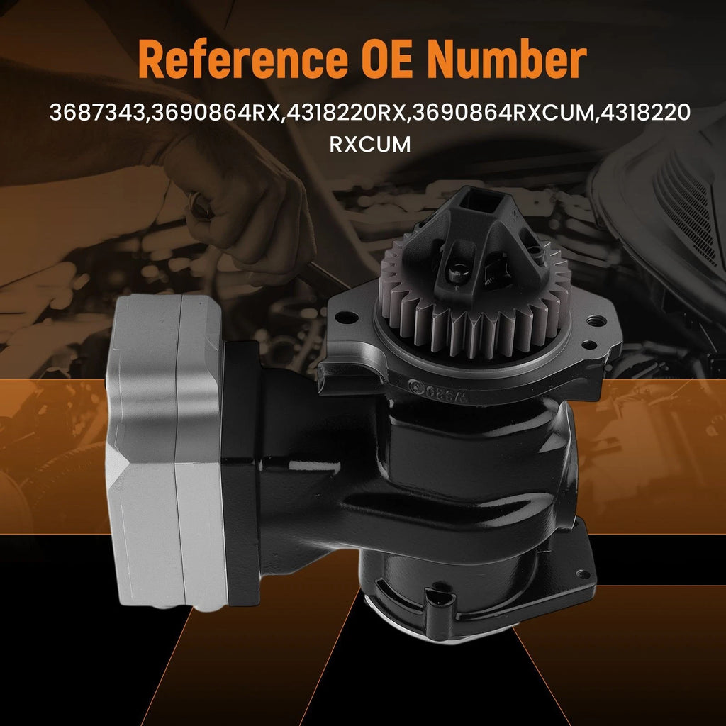 Air Compressor Assembly for Cummins ISX (2010–Present) 4318220 Heavy Duty