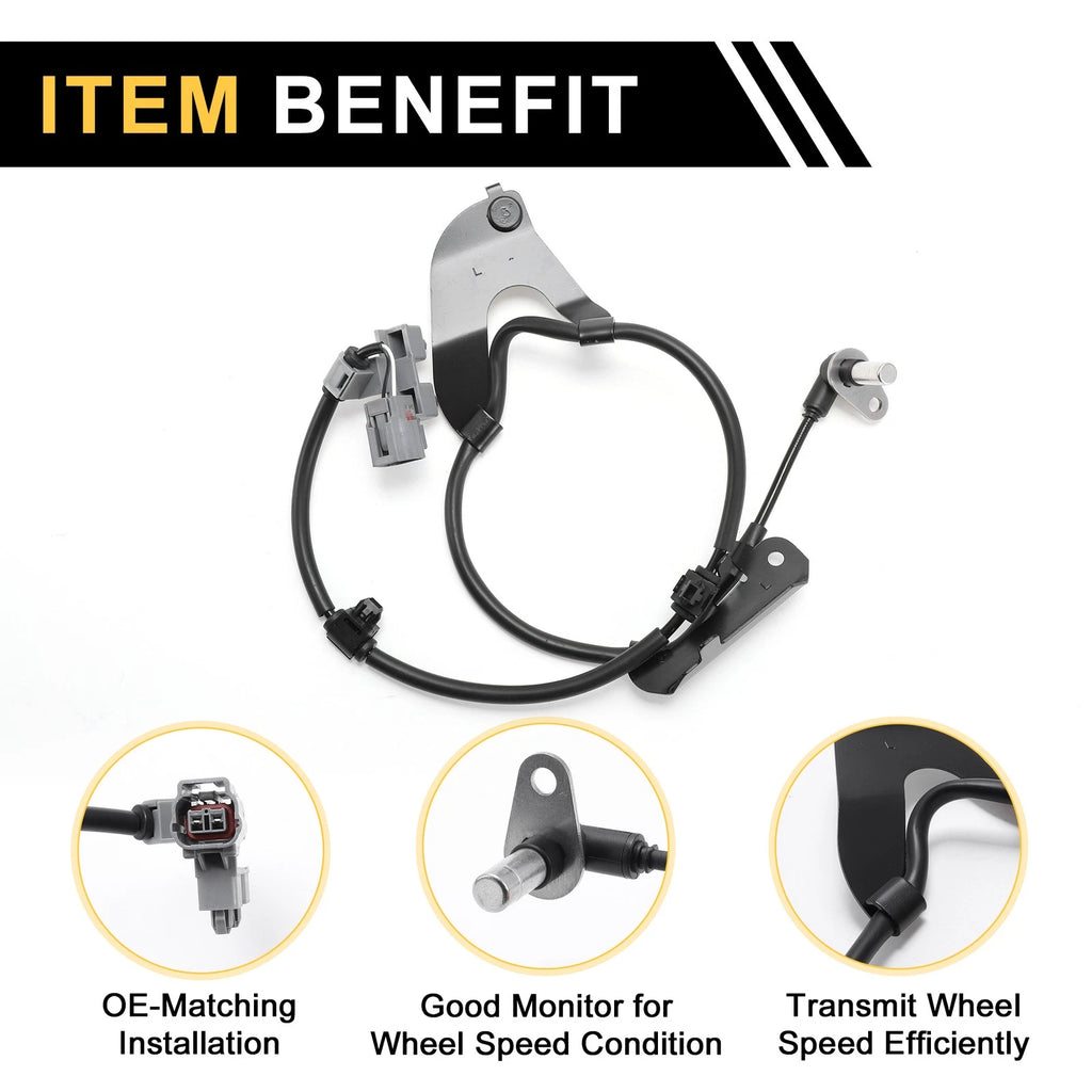 ABS Wheel Speed Sensor No. 8980521201 for Isuzu D-MAX (2012–2019) Front Left