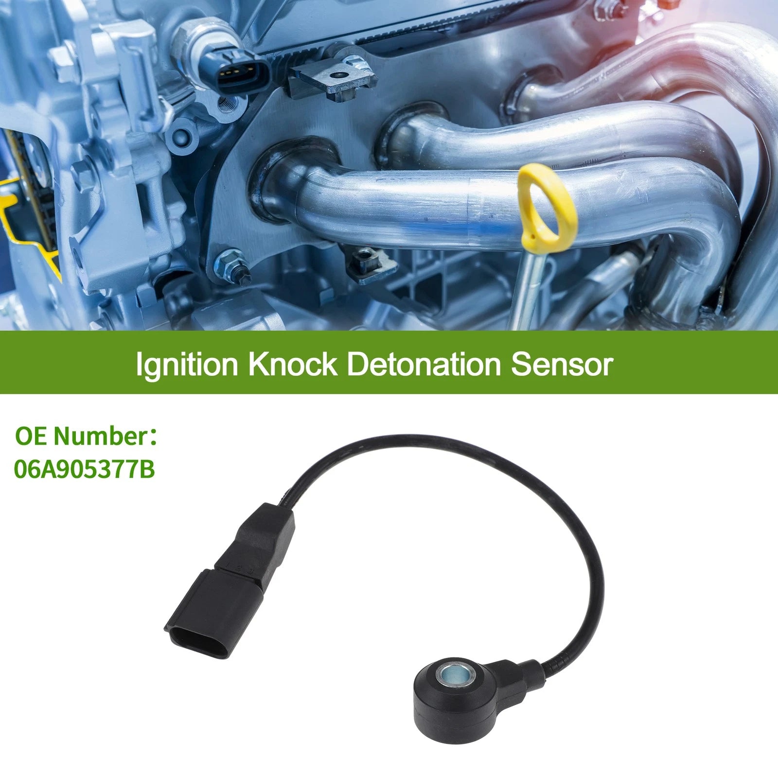 Ignition Knock Detonation Sensor No.06A905377B for VW Jetta (2000–2001)