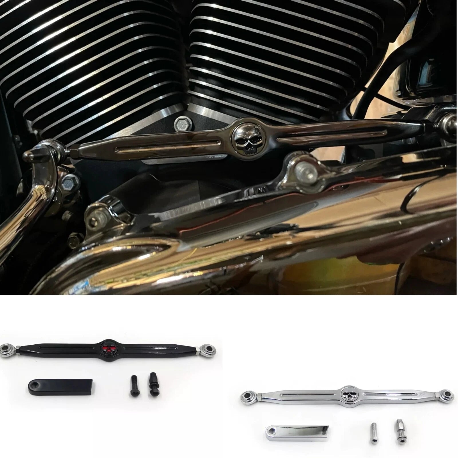 Adjustable Gear Shift Linkage for Harley Softail Touring Trike (1994–2024)