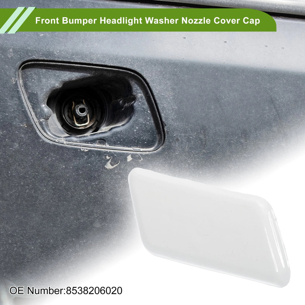 Washer Nozzle Cover Cap Front Right for Toyota Camry (2009–2012) White