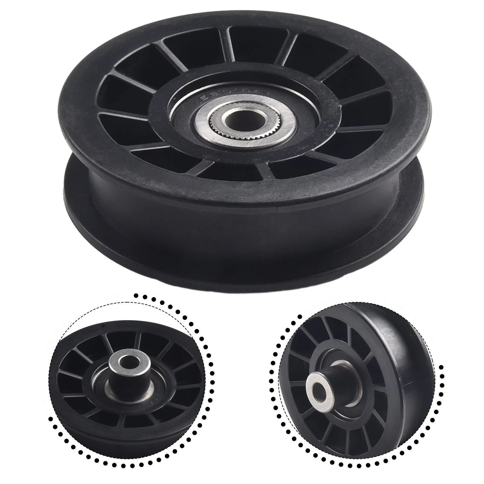 Flat Idler Pulley for Lawn Tractor (1 Pcs)