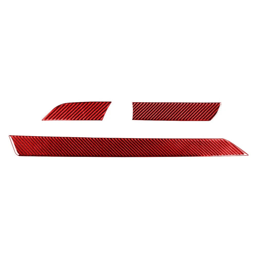 RHD Carbon Red Inner Dashboard Panel Cover Trim for Toyota Tundra (2014–2021)