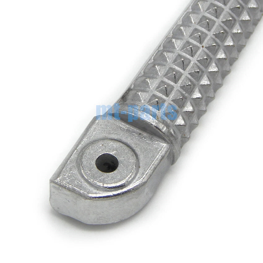 Silver Rear Footrest Pegs for Yamaha YZF R6 (1999–2020)