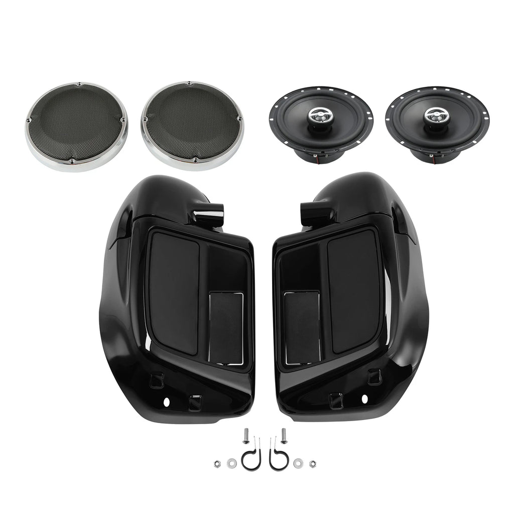 Lower Vented Leg Fairing Speaker Grills for Harley Electra Glide (2014–2024)