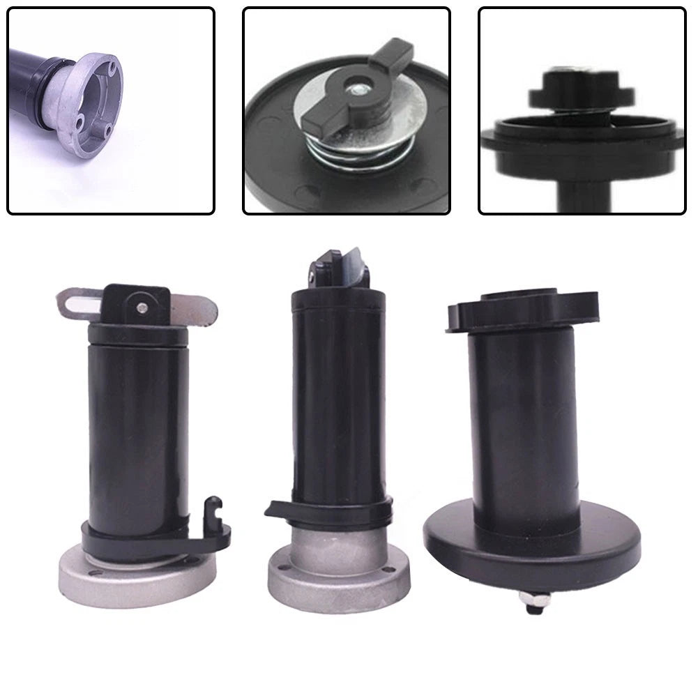 Welding Wire Shaft Spool for EU (1 Piece) Black + Silver