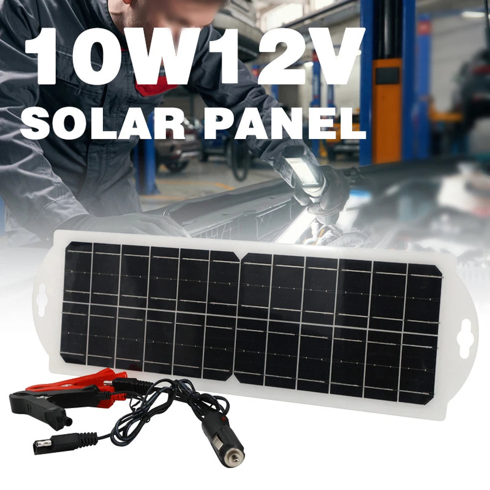 10W 12V Monocrystalline Solar Panel Charger for Yacht and Car