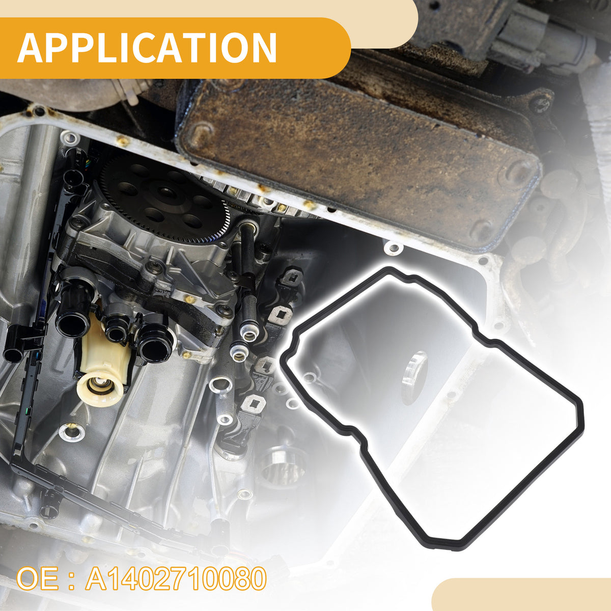 Car Oil Pan Gasket Replacement for Mercedes-Benz Sprinter 2500 (2010–2018)