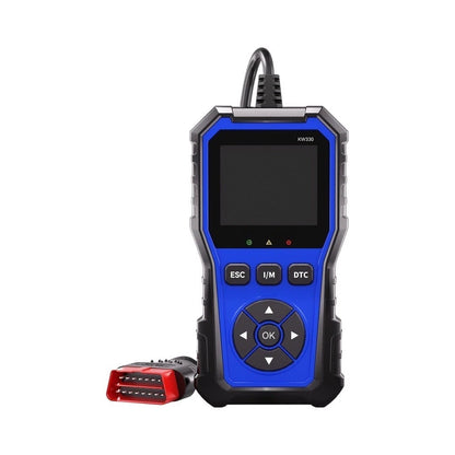 OBD2 Scanner KW330 for Cars (2010–2023) - Reads, Clears Fault Codes, Live Data