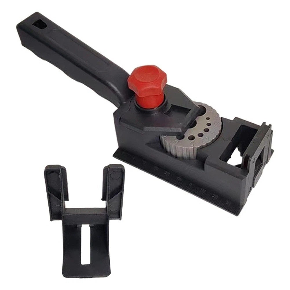 10 Hole Woodworking Drill Guide Jig Kit for Quick Setup and Positioning