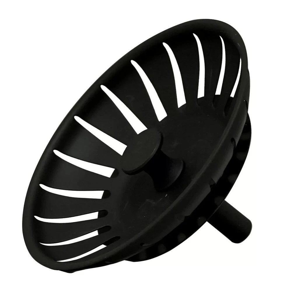 Black Basin Strain Drainer for Most Sinks