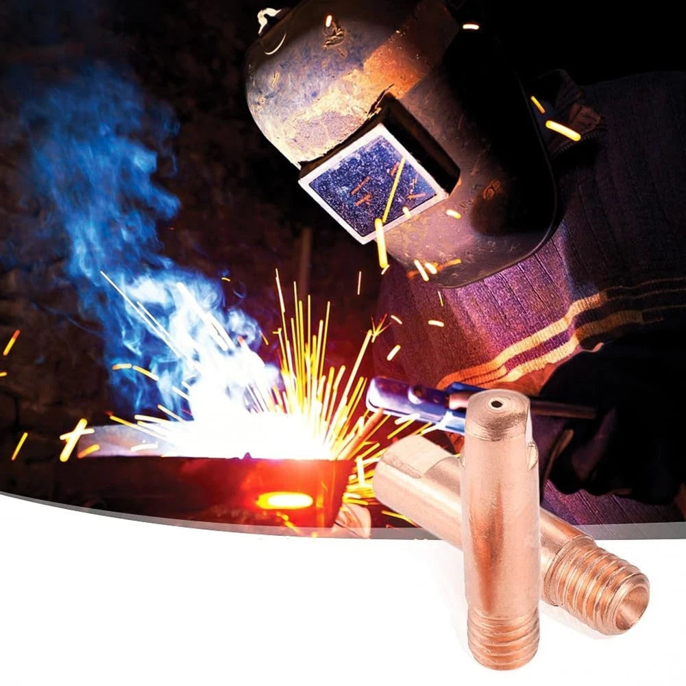 Copper Welder Contact Tips Pack of 30 for Mig Welding (0.023 inch)