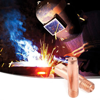 Copper Welder Contact Tips Pack of 30 for Mig Welding (0.023 inch)