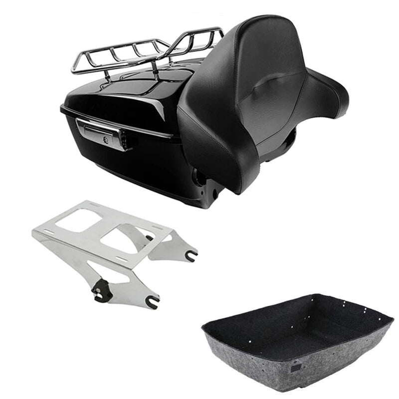 Trunk Rack Backrest Mount for Harley Street Glide (2014–2026)