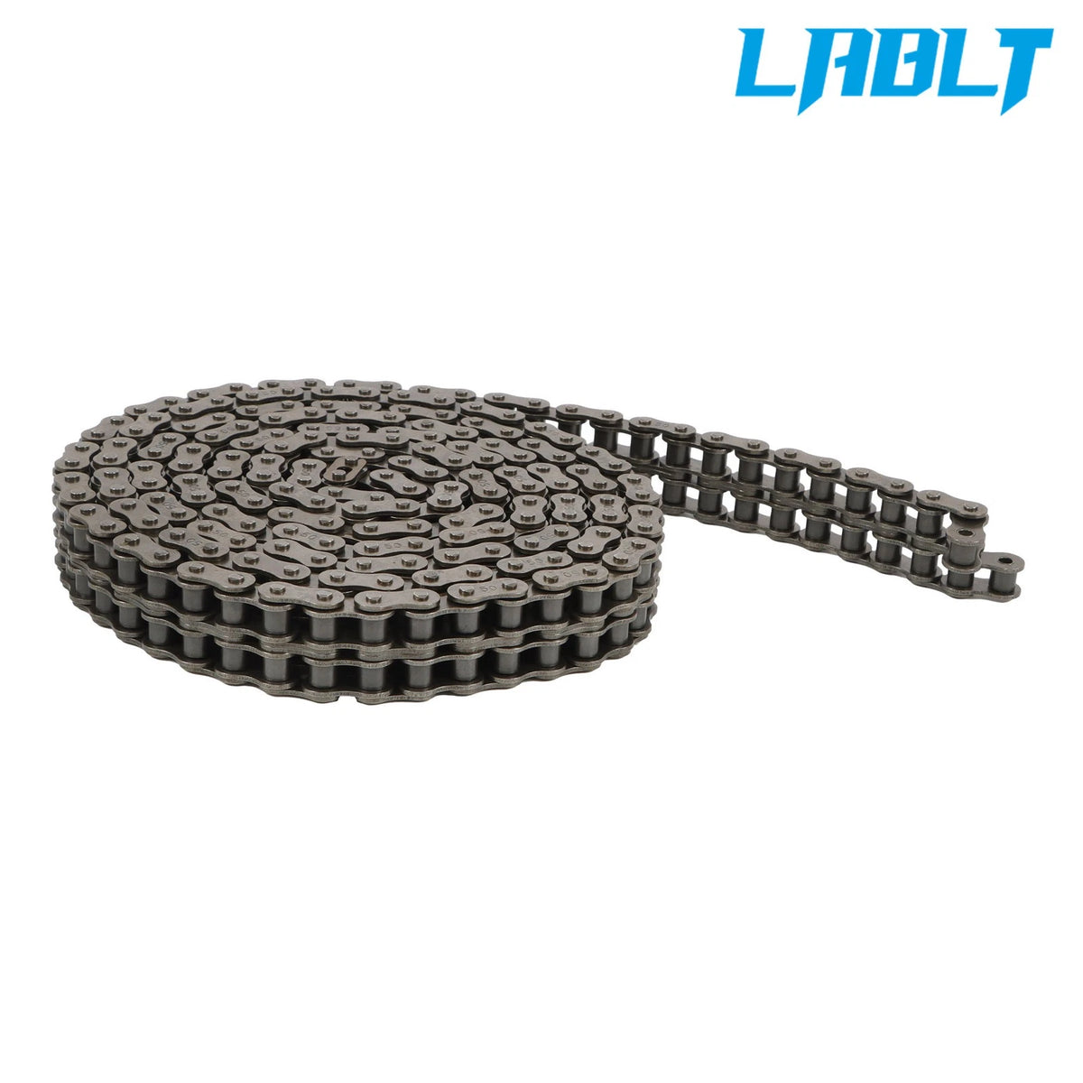 1PC Double-Row Chain 10ft w/2 Connecting Links 0.625" Pitch for LABLT