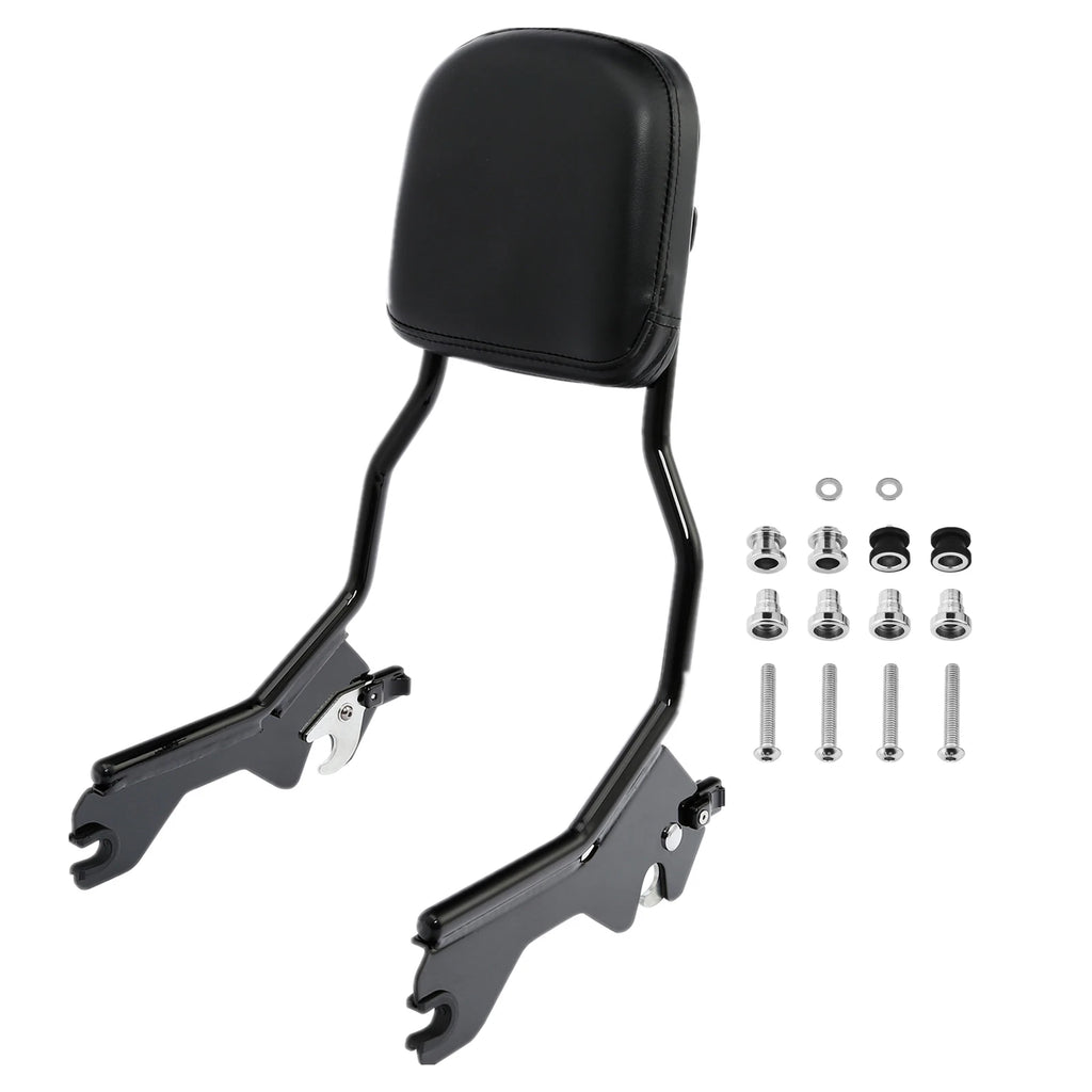 Upright Sissy Bar Backrest & Docking Hardware for Harley FXLR FXLRS FLSB (2018–2026)