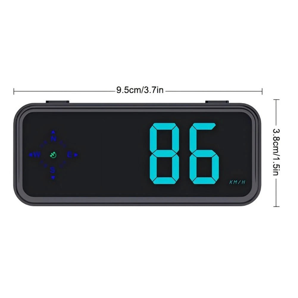 Real-time Measurement Car HUD Speedometer for Universal Fit