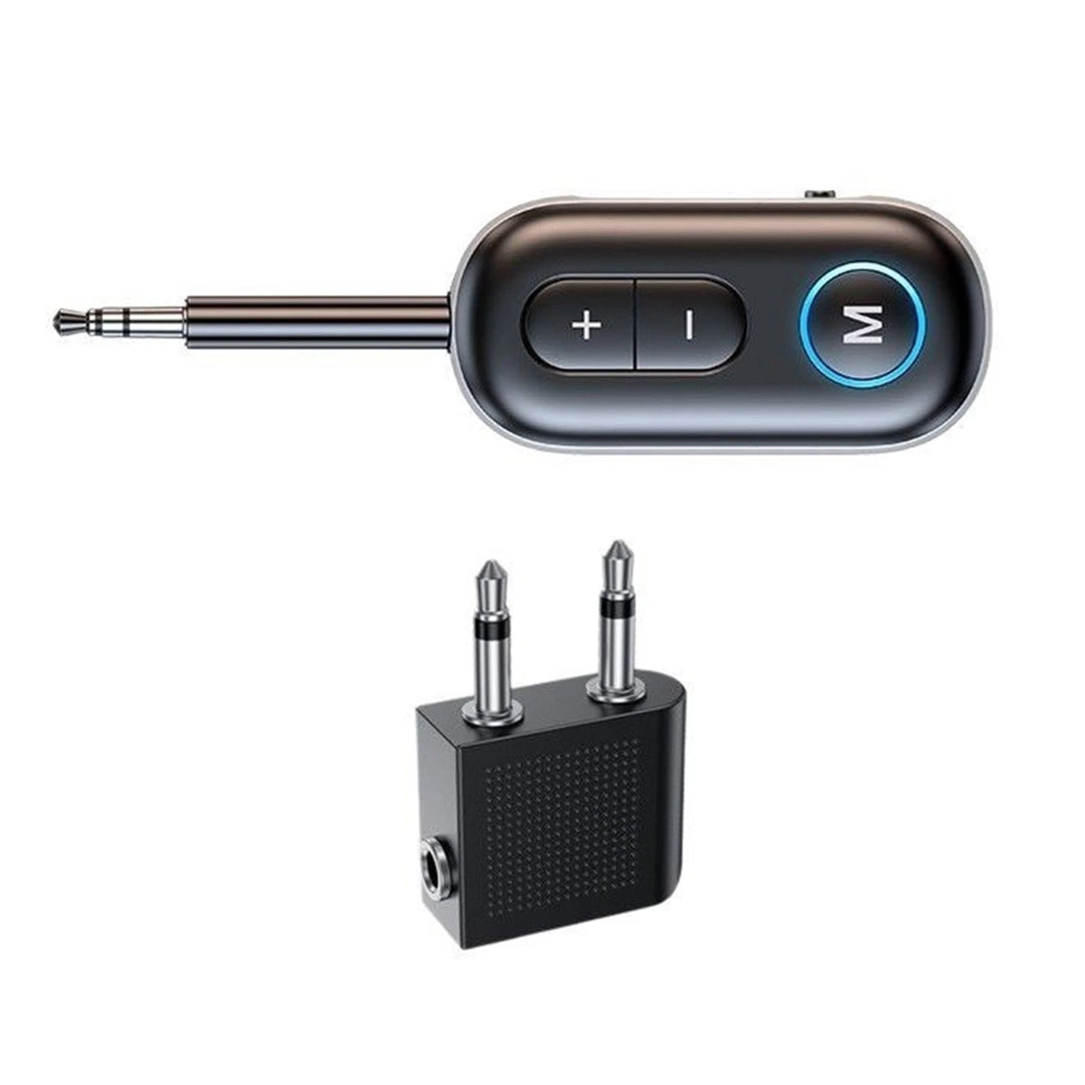 Bluetooth 5.4 Adapter Transmitter Receiver for Airplane Headphone Jack