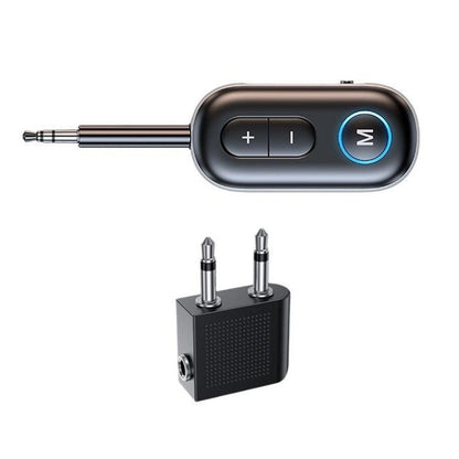 Bluetooth 5.4 Adapter Transmitter Receiver for Airplane Headphone Jack