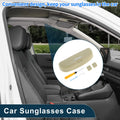 Car Sunglasses Case Storage Box for Mitsubishi Outlander Eyeglasses Holder