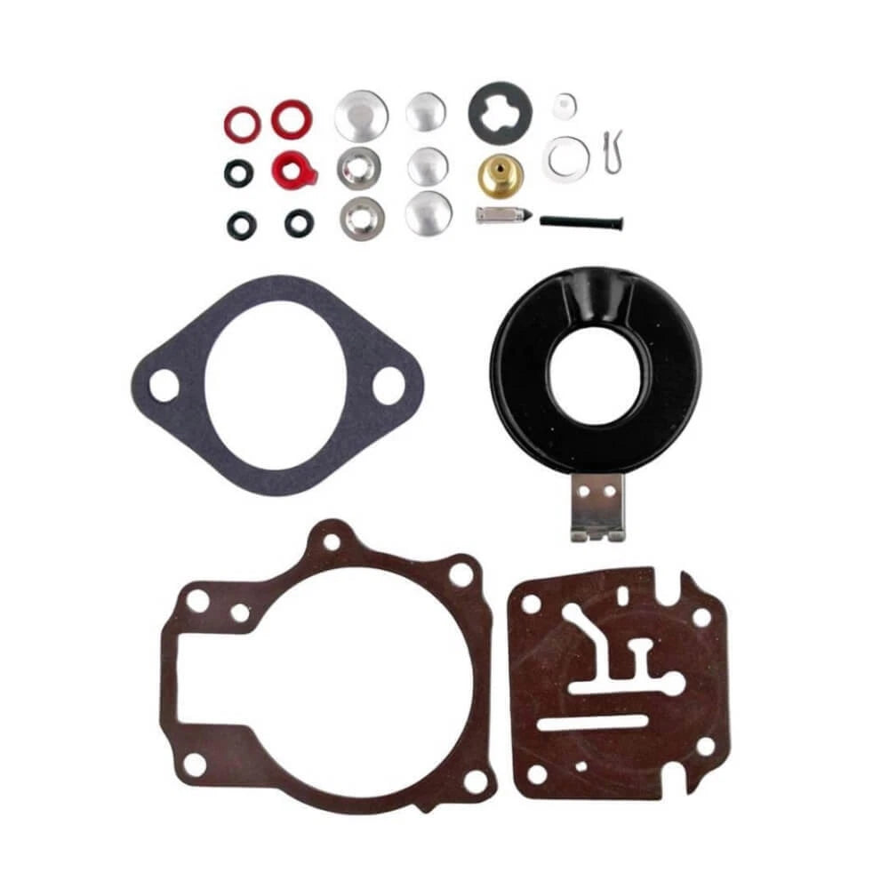 Marine Carburetor Kit with Float for Johnson/Evinrude (398729, 396701, 18-7222)