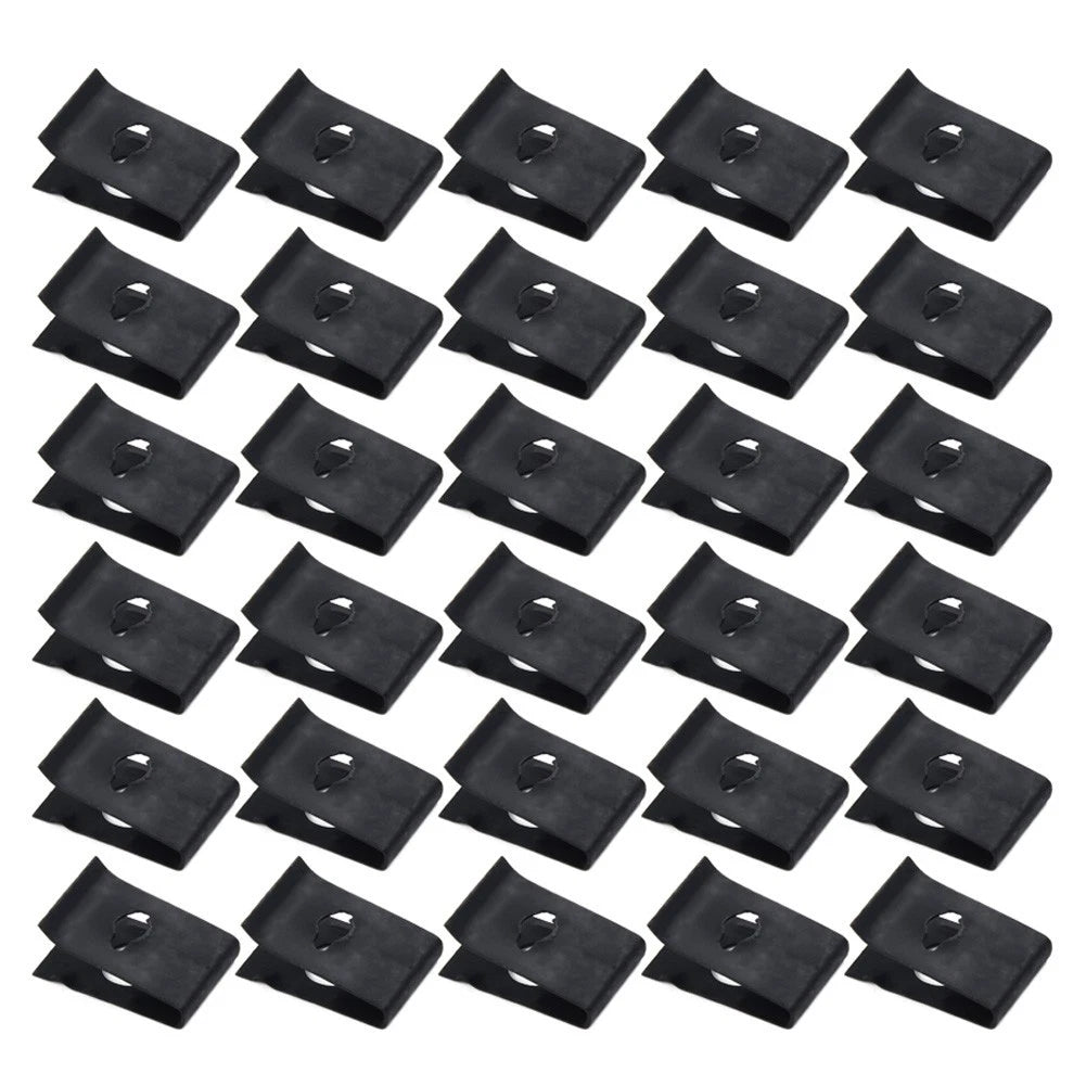 50PCS Speed Fastener U Nuts for Car Interior Trim Self Tapping Clips