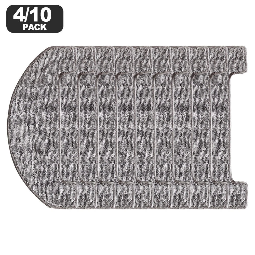 Set of 10 Reusable Microfiber Mop Pads for Midea VCR S6 Plus