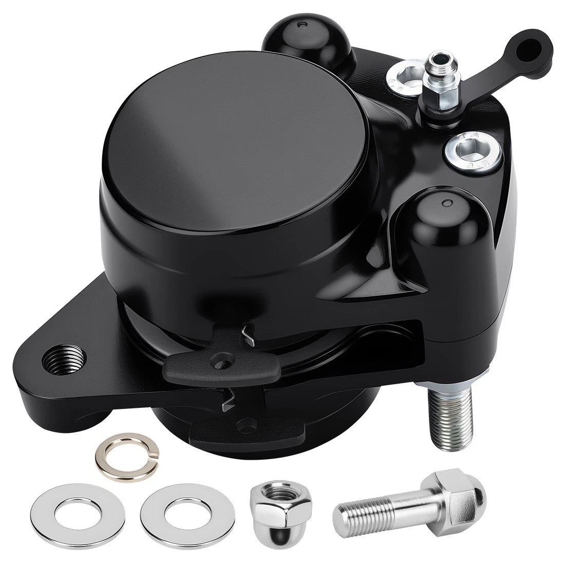 Front Brake Caliper Assembly w/Pads for Yamaha RD250 RD350 RD400 (1973–1978)