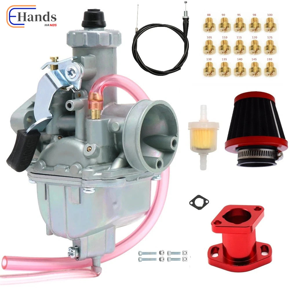 Carburetor Kit for Predator 212cc GX200 196cc Mikuni Mini Bike Go Kart (Stock)