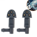 Washer Head Windshield Washer Nozzle Set of 2 for