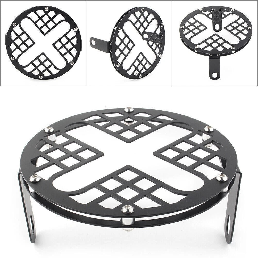 Headlight Black Ring Bezels Cover Trim Kit for Thruxton T100 T120 (2016–2023)