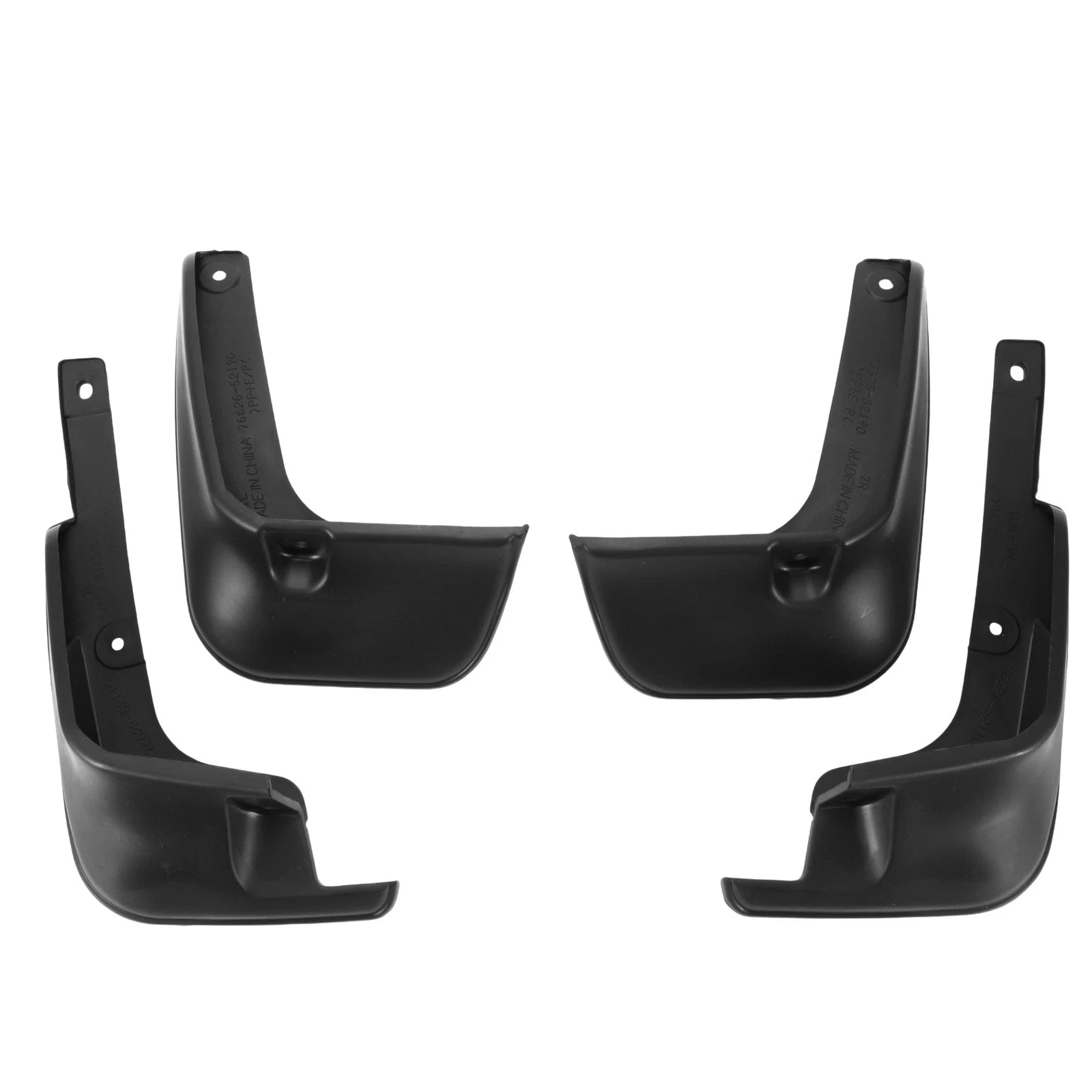 Mud Flaps Splash Guards 1Set Mud Guards for Toyota Ractis (2012–2018)