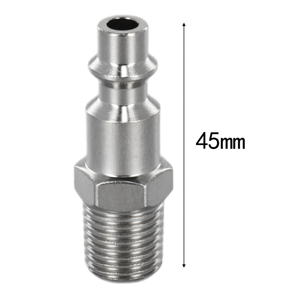 Quick Release Connector for Pneumatic Tools 1/4 Inch NPT Male Threads