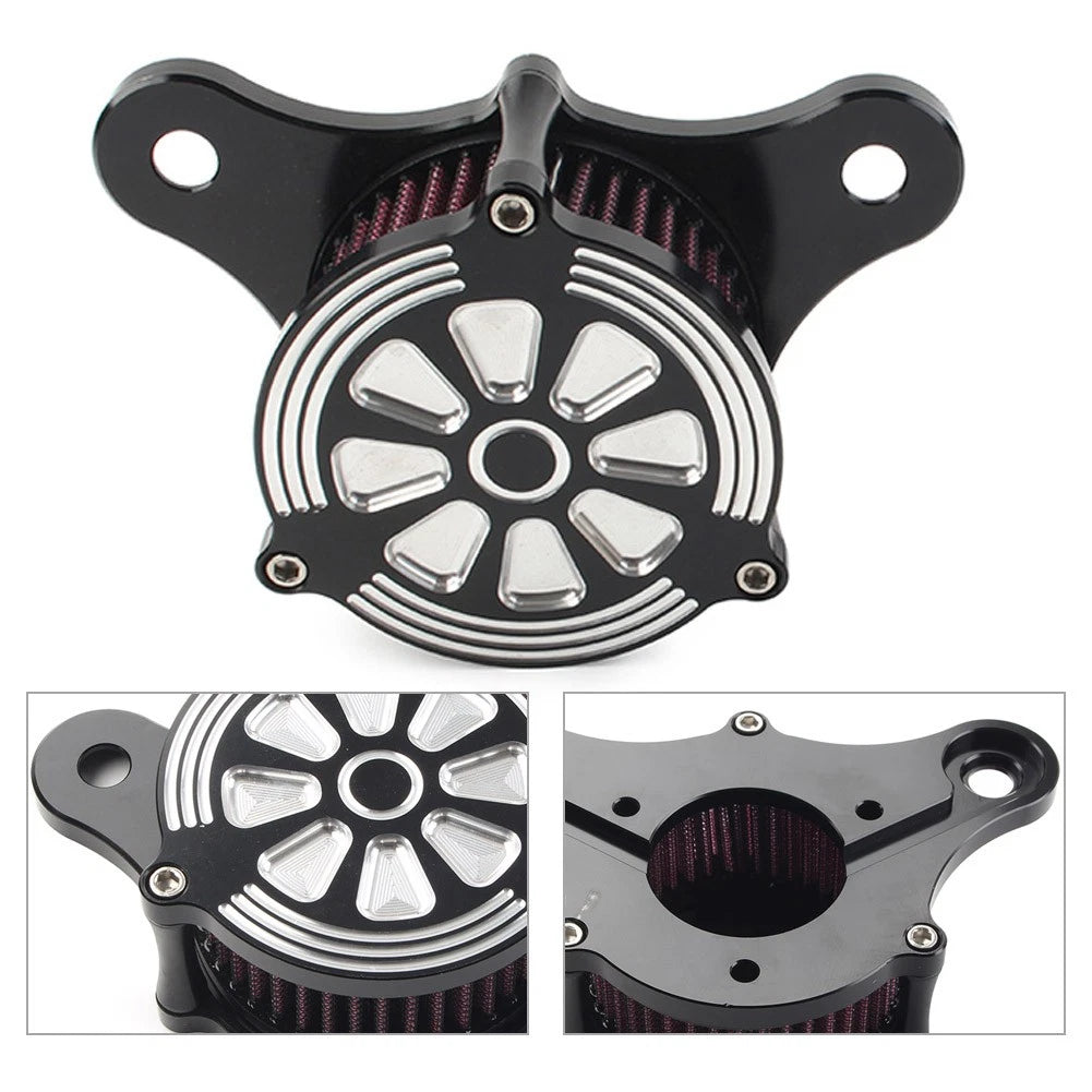 Red Air Cleaner Intake Filter for Harley Electra Road Glide Softail