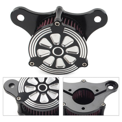 Red Air Cleaner Intake Filter for Harley Electra Road Glide Softail
