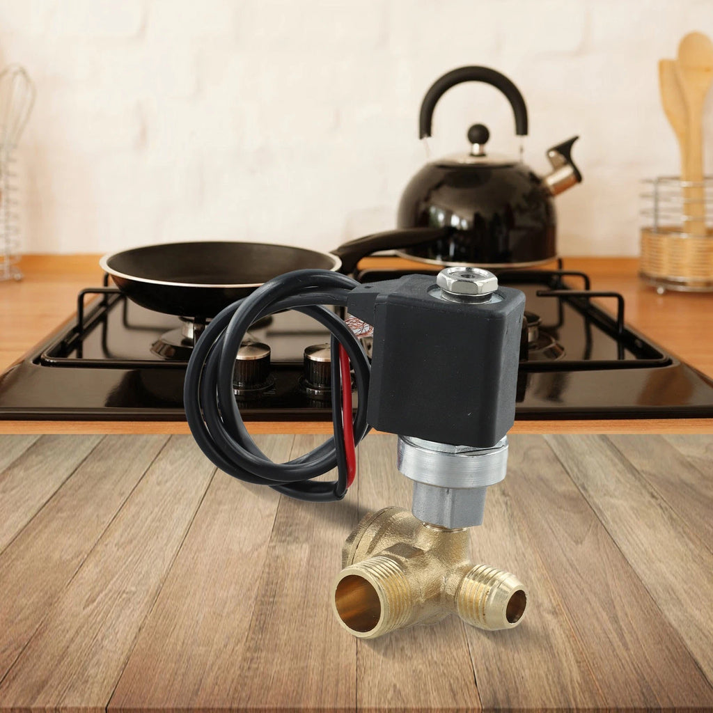 Oil Solenoid Valve for Air Compressor (Check Valve, Quiet Operation)
